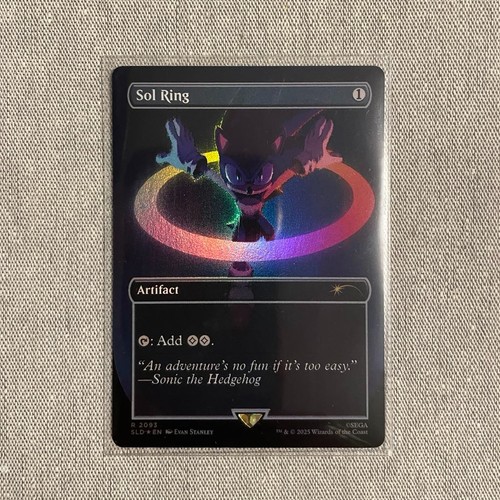 Foil sol ring chasing - foil,