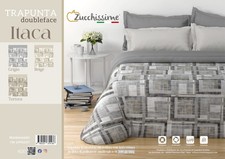 Trapunta Piumone In Morbida Microfibra Zucchissime "Itaca" Double Face