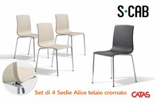 Set di 4 Sedie Alice con