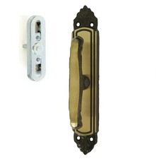 Cremonese Giglio Bronzo Maniglia Per Balconi Finestre Con Fori Porta Infissi