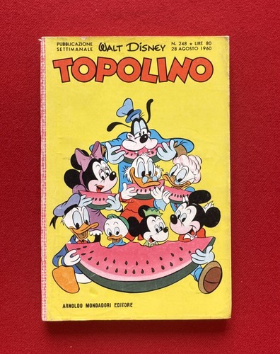 Topolino 248 prima - prima, edizione