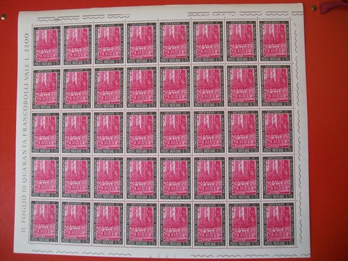 Vaticano 1966 foglio - 1966, intero