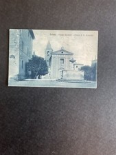 CARTOLINA  BETTONA - PIAZZA GARIBALDI - CHIESA  DI S. CRISPOLDO - VIAGGIATA
