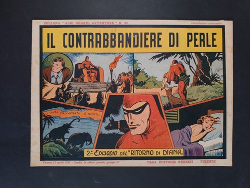 Fumetto uomo mascherato - l'uomo,