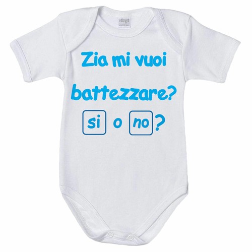 Body neonato personalizzabile