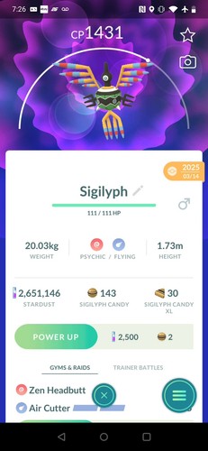 Sigilyph pokemon trade go - pokemon,
