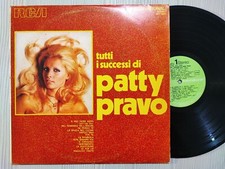 DISCO LP TUTTI I SUCCESSI DI PATTY PRAVO - 1971 RCA INTERNATIONAL INTI1336 VG+