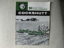 Cockshutt 241 disc harrow
