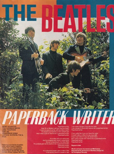 The beatles paperback writer - the,