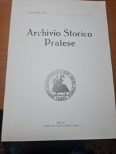 Archivio Storico Pratese. . Società Pratese di Storia Patria. 2007. .