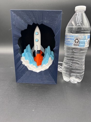 Rocket night light lampada - light, –
