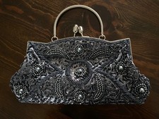 Borsa da sera donna argento