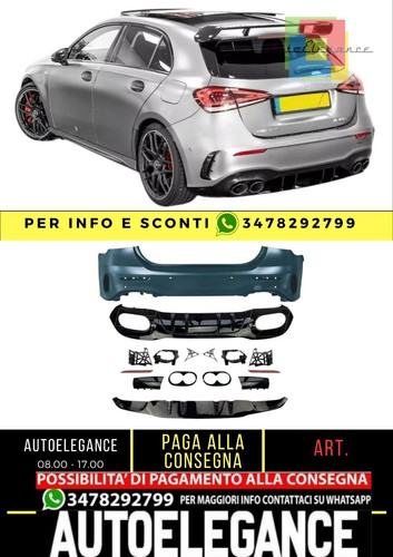 Paraurti posteriore a45 amg - a45,