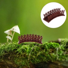 2 Pcs Ponti Da Giardino Miniatura Piccolo Ponte Tavolo Sabbia