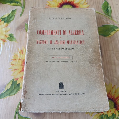 Complementi algebra analisi - di,
