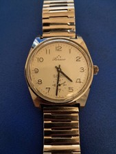 Orologio Watch Perseo Ferrovie Dello Stato Assegnato Vintage Panna Dial Original