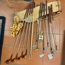 Sacca mazze da golf vintage Drive Ferri accessori Wilson etc vedi foto
