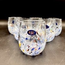 SET/6 bicchieri da vino senza