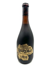 Vintage vino rosso barolo 1978 - vino,