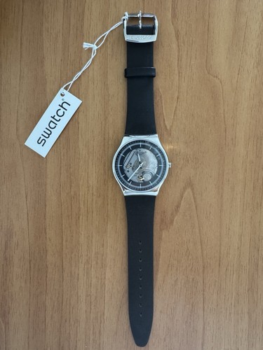 Swatch black skeleton acciaio - swatch,