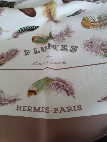 Hermès panno plumes cm - hermès, 90