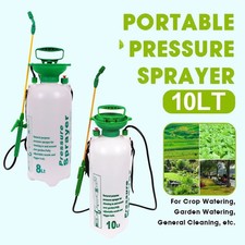 Spruzzatore a Pressione 10L con Pompa in Plastica,Spruzzatore per Piante Erbacce Pompa Spruzzatore