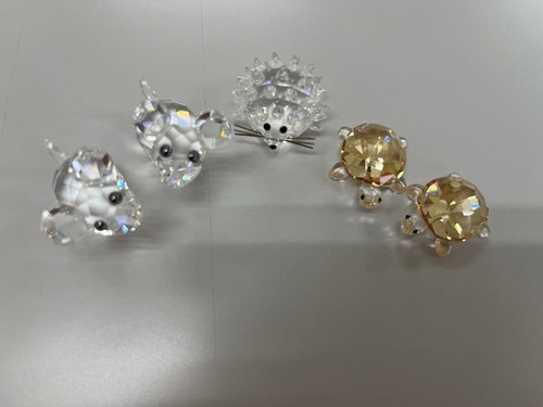 Swarovski figurine piece - piece, set