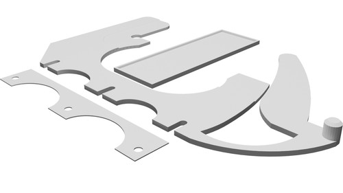 Porta vetrino kit - vetrino, per