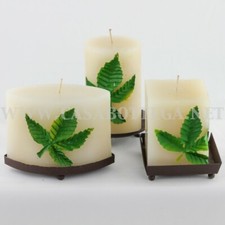 Candele di cera "Acero" colore