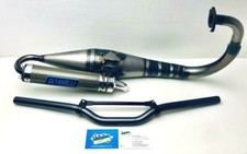 Marmitta Giannelli REVERSE 31603E Per MBK BOOSTER + Manubrio Naked Carbonio