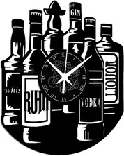 | Orologio Da Parete | Bar | Barman | Cocktail | Ristorante | Aperitivo | Pub | 