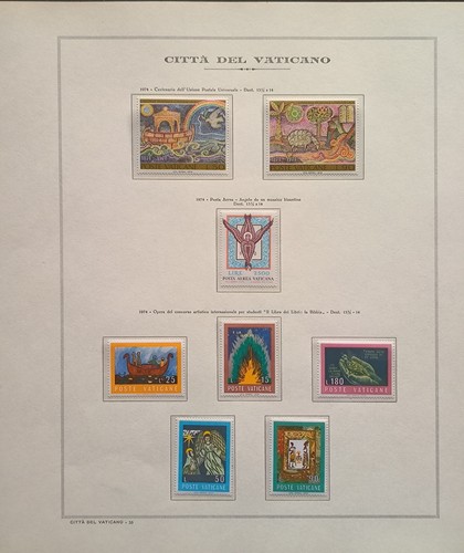 1974 vaticano annata completa - vaticano,