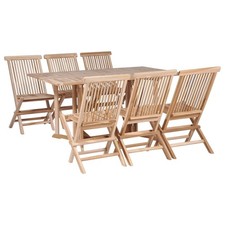 Massello di Teak Set da Pranzo