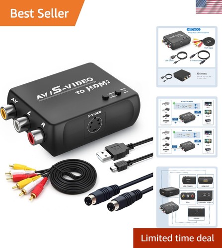 Convertitore rca a - av/rca, hdmi