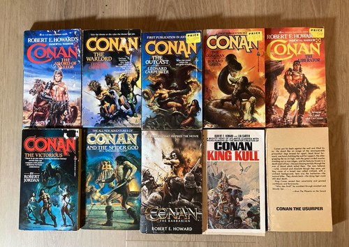Vintage conan paperbacks - 11,