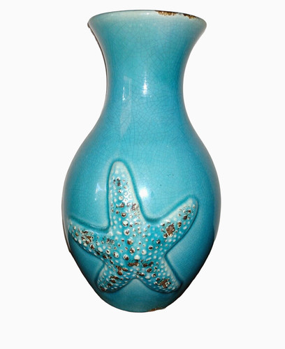 Vaso fiori ceramica smaltata