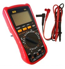 Tester Digitale Professionale Multimetro Volt Ampere Farad Puntali YI-58L