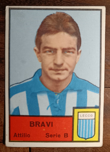 Bravi lecco figurina calcio - bravi,