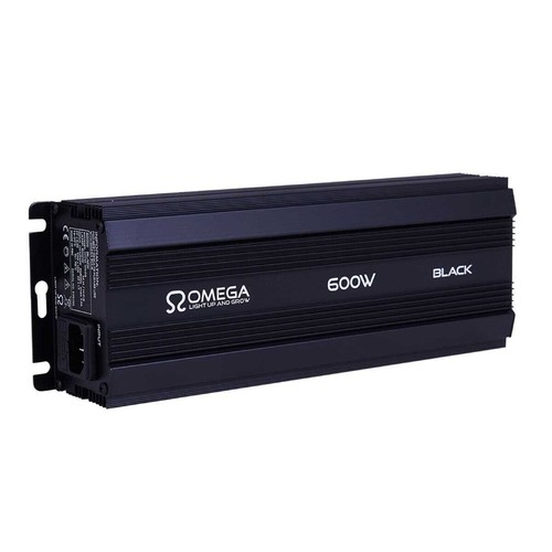 Omega black 600 alimentatore - black, w
