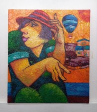 Figura Paesaggio Quadro