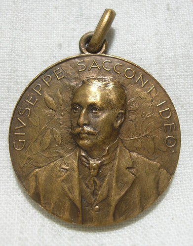 Medaglia giuseppe sacconi - giuseppe, a