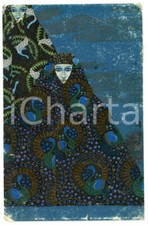 1910 ca LIBERTY Artista Vittorio ZECCHIN "Salomè" - Cartolina "Smalti e murrine
