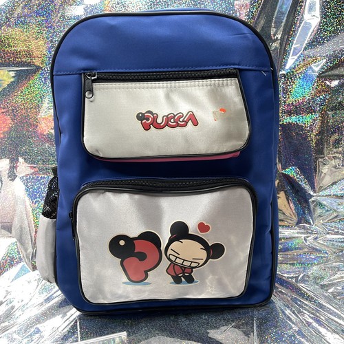 Borsa zaino pucca vintage - zaino, blu