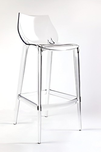 Sgabello trasparente cucina - -,