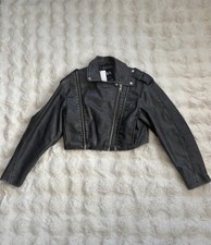 Giacca biker donna in pelle
