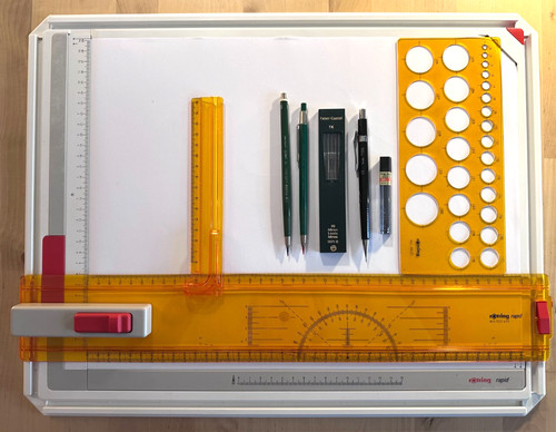 Rotring rapid piastra da - a3,
