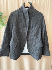 PAUL HARNDEN, Giacca blazer donna grigio tweed tasca L