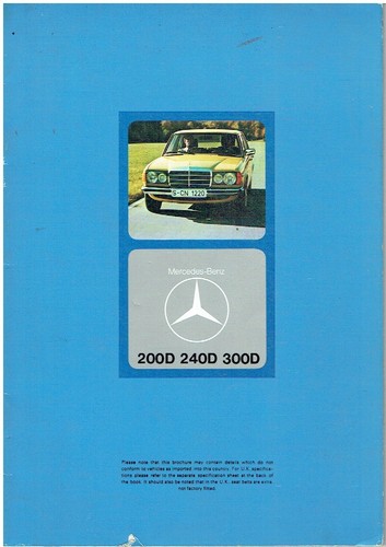 Mercedes benz w123 200d - mercedes, 240d