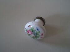 ANTICO POMELLO MANIGLIA PER PORTA IN PORCELLANA - VINTAGE ANNI '20