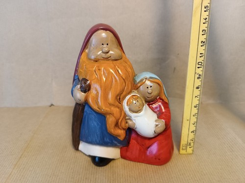 Sacra famiglia ceramica da - sacra,